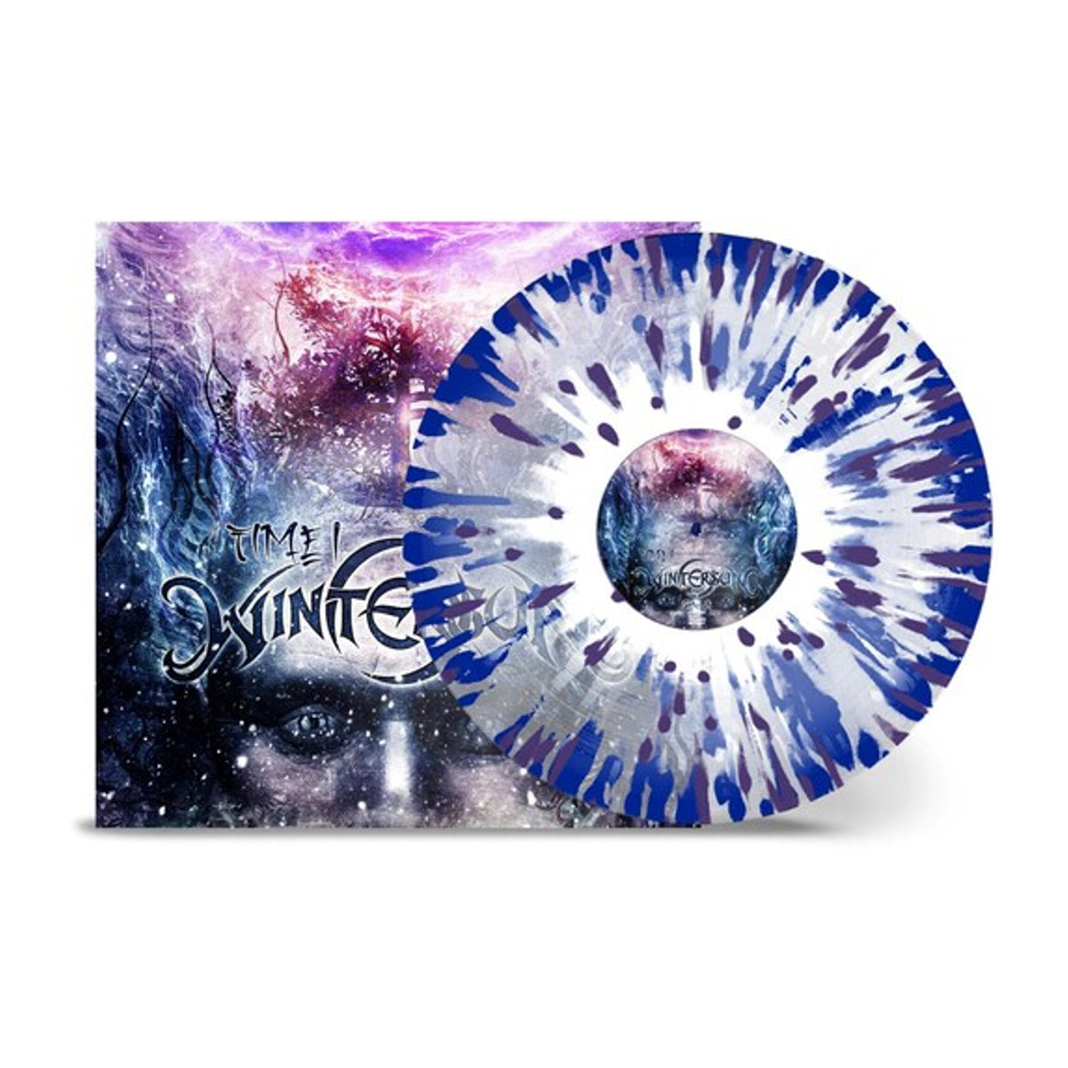 Wintersun - Time I (Clear Blue White Purple Splatter)