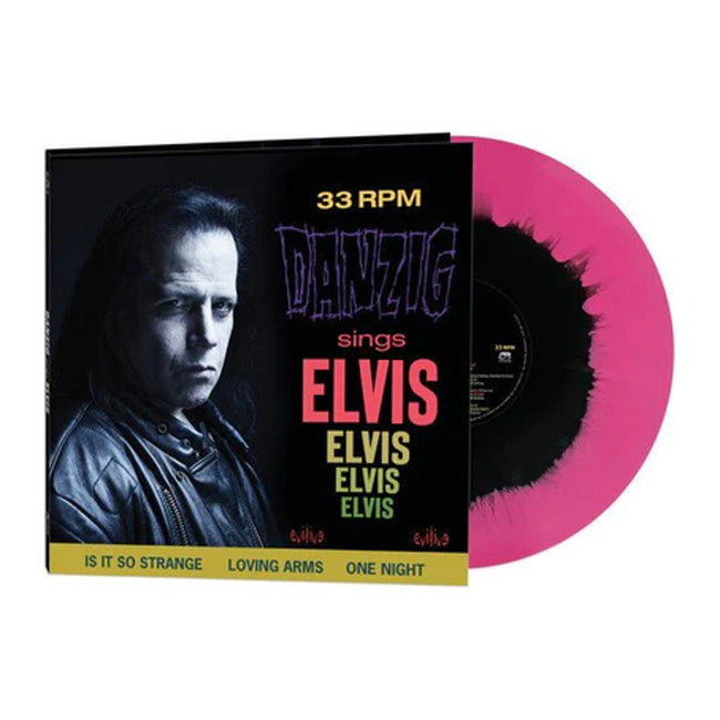 Danzig - Sings Elvis (Pink & Black Haze Vinyl)