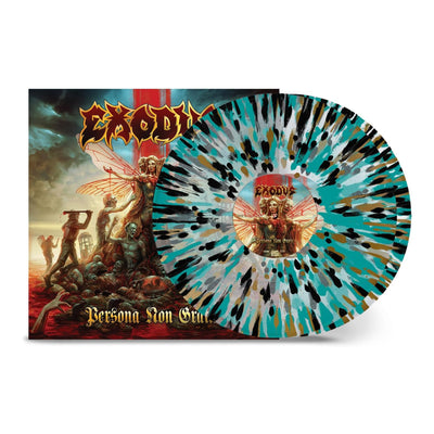 Exodus - Persona Non Grata (Clear Gold Black Turquoise Splatter)