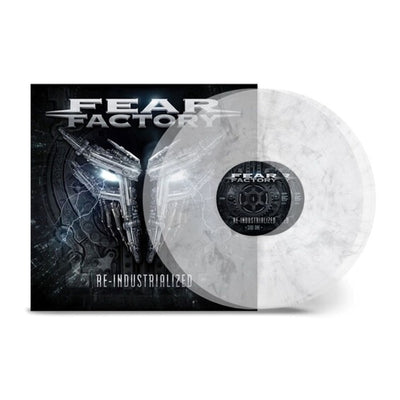 Fear Factory - Re Industrialized (Clear & Silver Marble)
