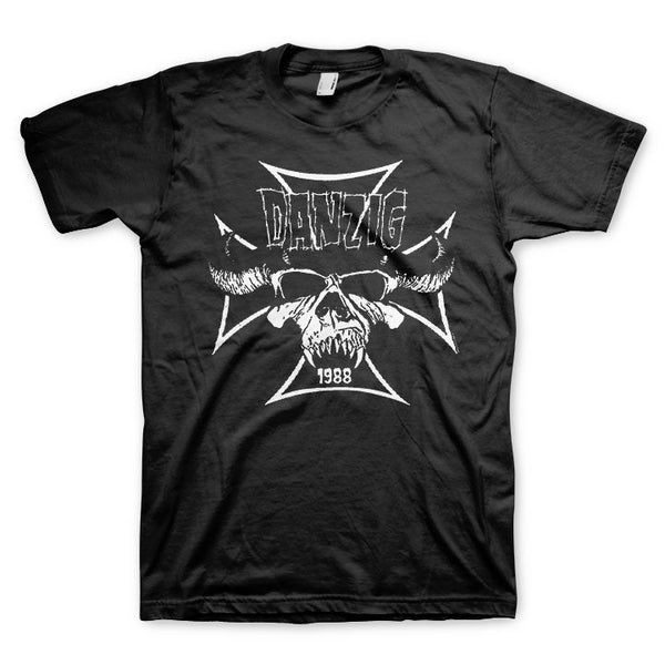 Danzig Iron Cross Tee – Gimme Radio