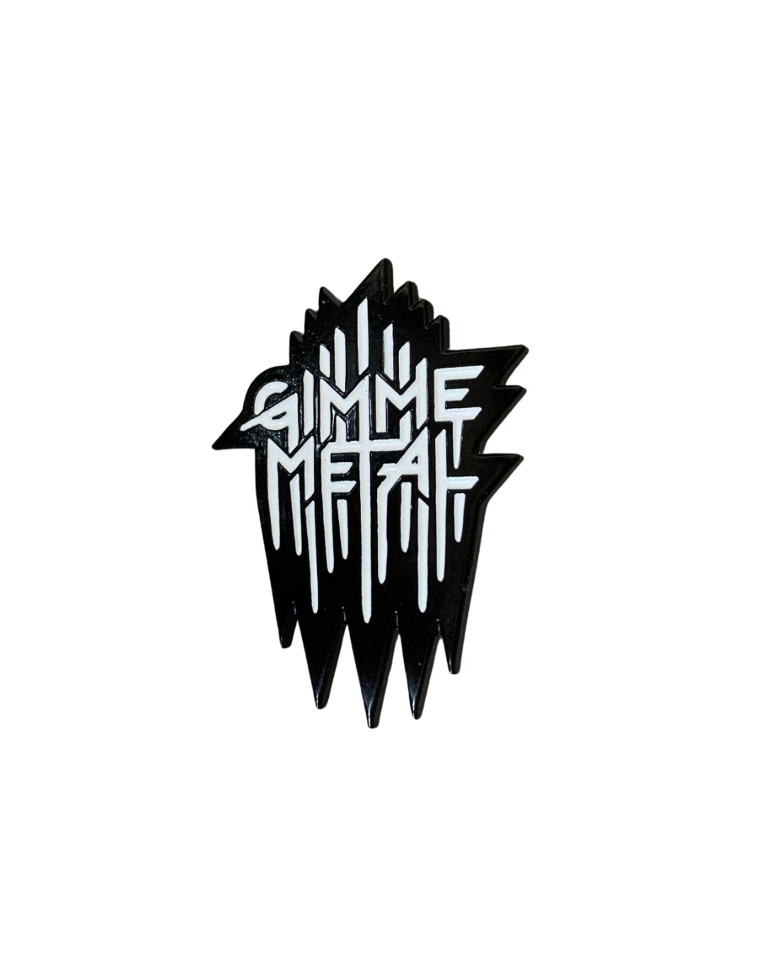 Gimme Metal Enamel Pin