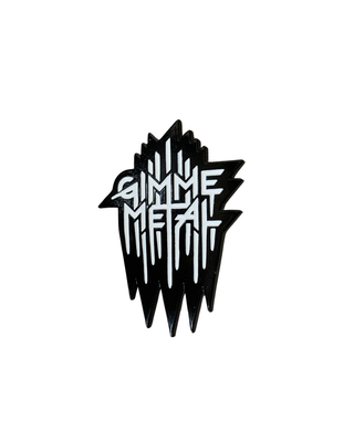 Gimme Metal Enamel Pin