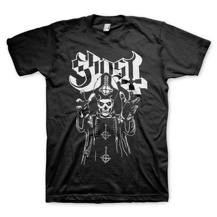 ROMWE terrible ghost Tシャツ XXL Ghost-Papa-Wrath-T-Shirt-72dpi
