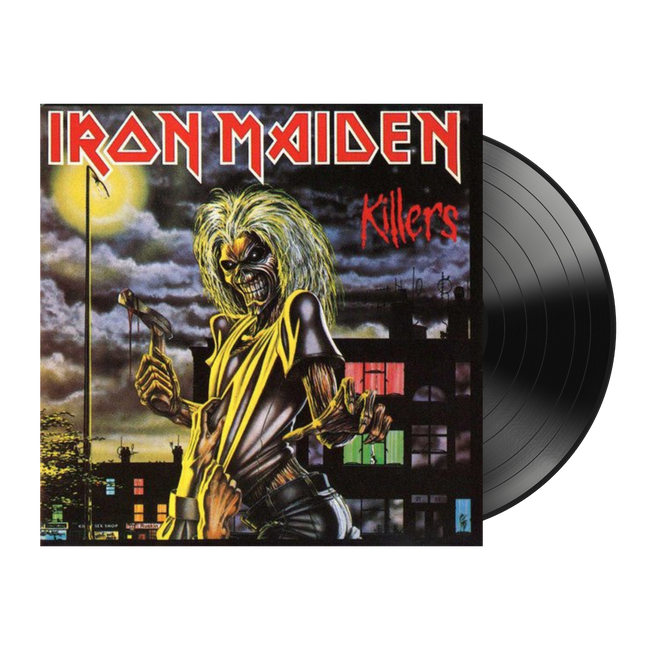 【美品】IRON MAIDEN / アイアン・メイデン キラーズ ポスター付き】アイアン • メイデン/キラーズ