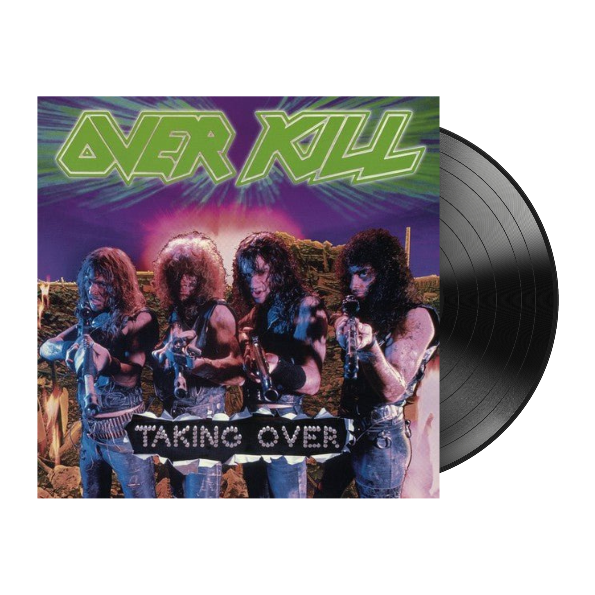 LP OVERKILL Taking Over 817351 ATLANTIC US Vinyl | eBay