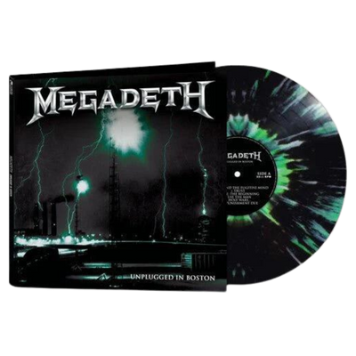Megadeth - Unplugged In Boston (Green & Black Splatter)