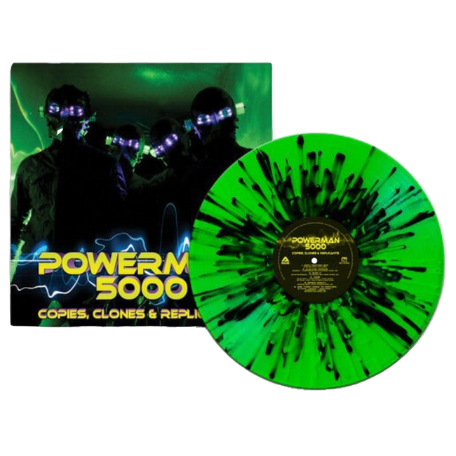 Powerman 5000 - Copies, Clones & Replicants (Green & Black Splatter)