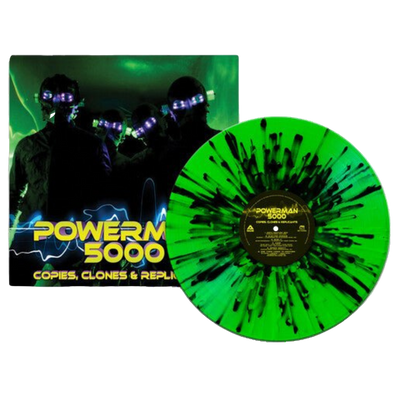 Powerman 5000 - Copies, Clones & Replicants (Green & Black Splatter)