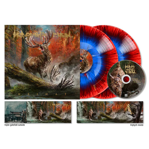 Heaven Shall Burn - Heimat (Transparent Red & Blue Splatter) (Pre Order)