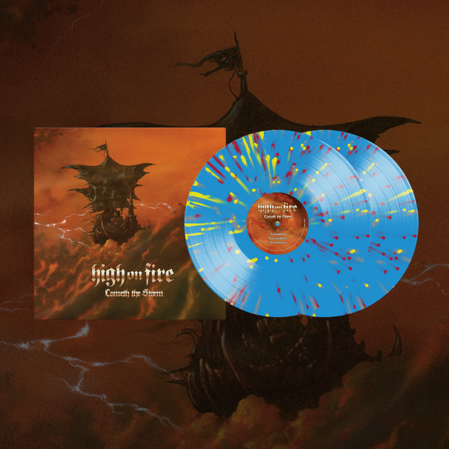 High on Fire - Cometh the Storm: Sky Blue Colored Splatter (GMVC Exclusive)