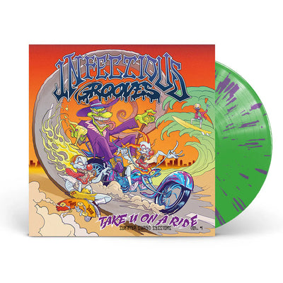 Infectious Grooves - Take U on a Ride EP (Green/ Purple Splatter)