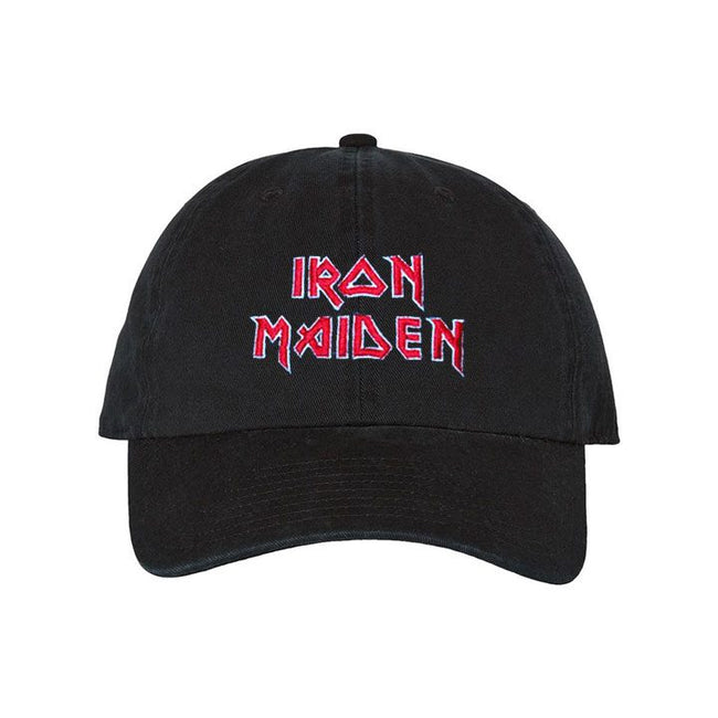Iron Maiden Logo Dad Cap