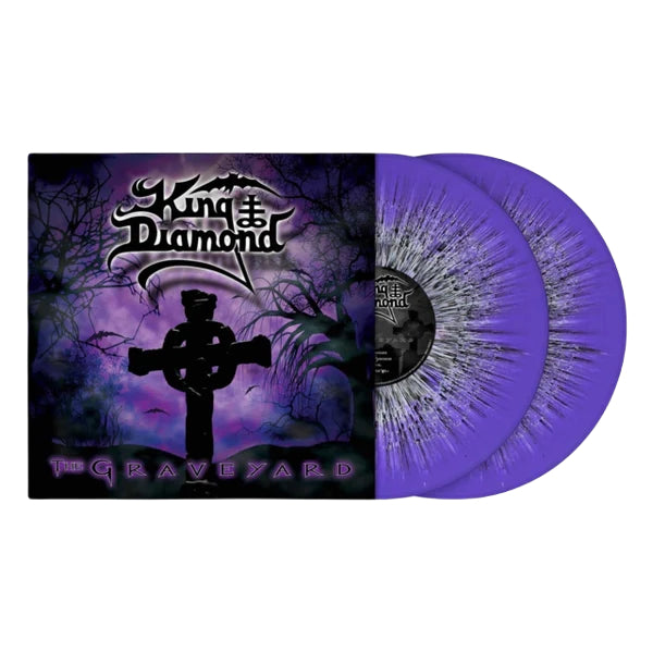 King Diamond - The Graveyard (Purple, Black & White Splatter) (Pre Order)