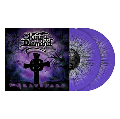 King Diamond - The Graveyard (Purple, Black & White Splatter)