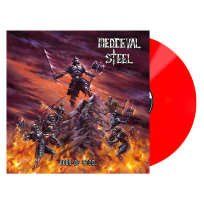 Medieval Steel - Gods of Steel (Red Vinyl)  (Pre Order)