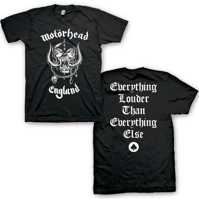 Motörhead Everything Louder Tee