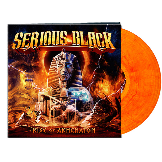 Serious Black - Rise of Akhenaton (Red/Orange Marbled Vinyl) (Pre Order)