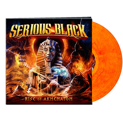 Serious Black - Rise of Akhenaton (Red/Orange Marbled Vinyl) (Pre Order)