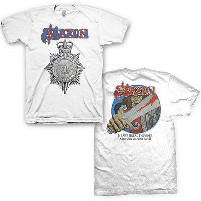 Saxon Heavy Metal Thunder Tee