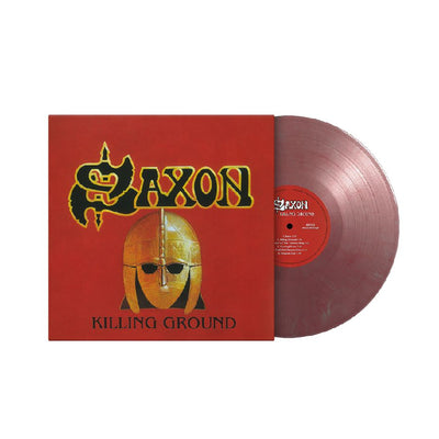Saxon - Killing Ground (Red & Silver Marble Vinyl) (Pre Order)