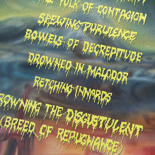 Cerebral Rot - Excretion of Mortality: BLOODFIRE DAWN Vinyl (GMVC Exclusive)