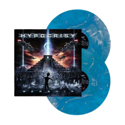 Hypocrisy - Worship (Blue & White Marble)