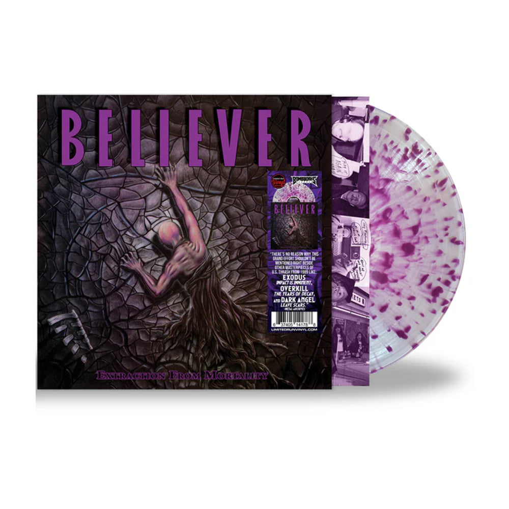 Believer - Extraction From Mortality (Purple Splatter)