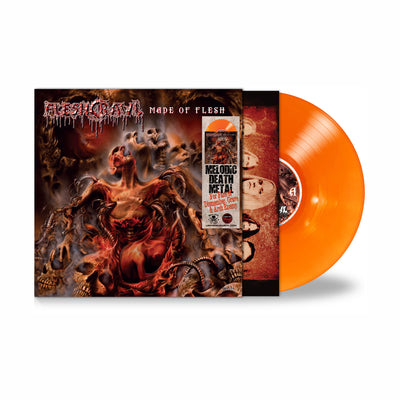 Fleshcrawl -  Made of Flesh (Orange Vinyl) (Pre Order)