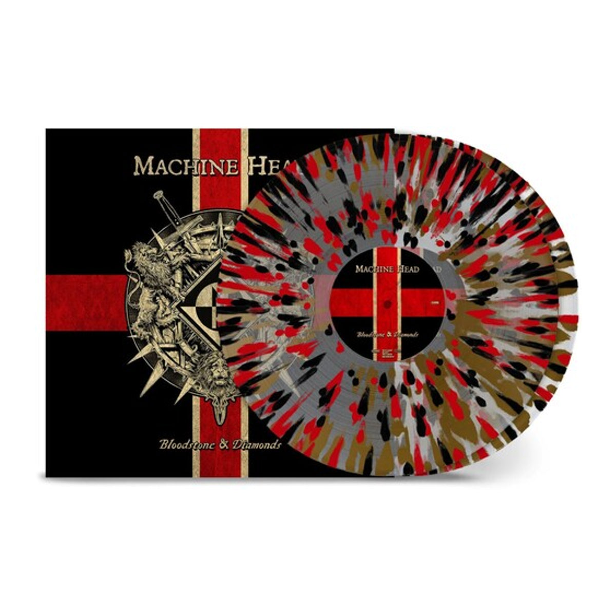 Machine Head - Bloodstone & Diamonds (10th Anniversary) (Clear Black Red Gold Vinyl)