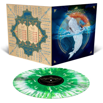 Mastodon - Leviathan (White & Green Splatter)