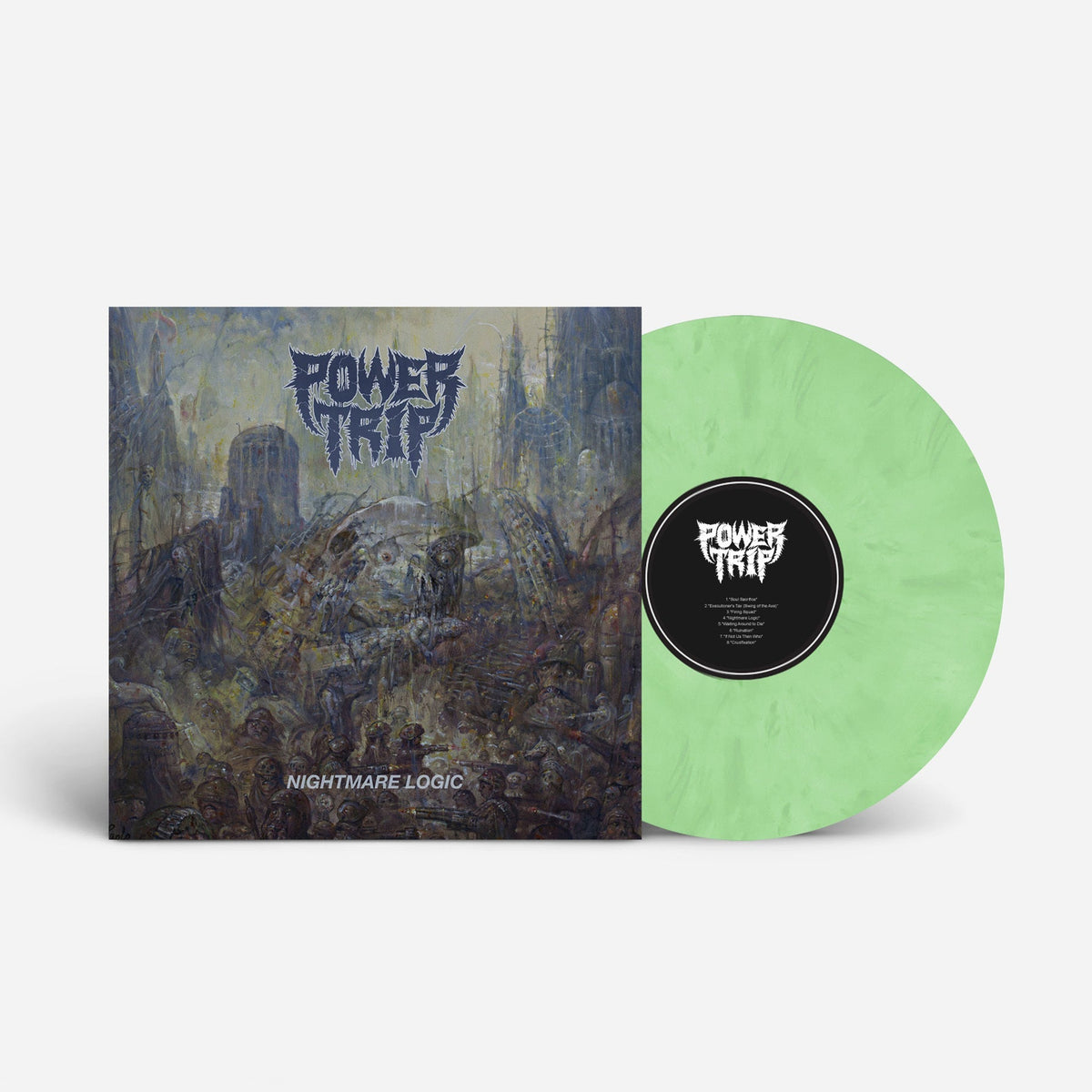 Power Trip - Nightmare Logic: Nuclear Green Vinyl (GMVC Exclusive) (International) - Gimme Radio