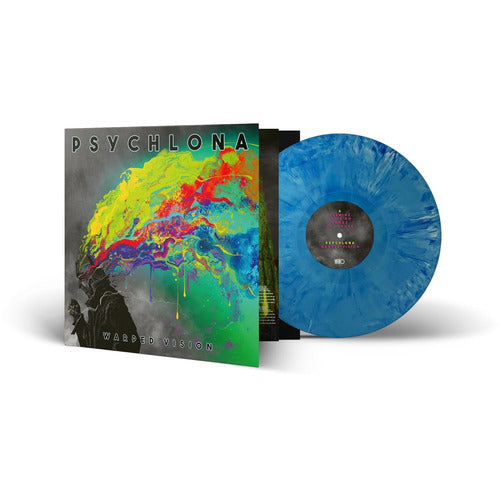 Psychlona - Warped Vision (Blue & Black Vinyl)