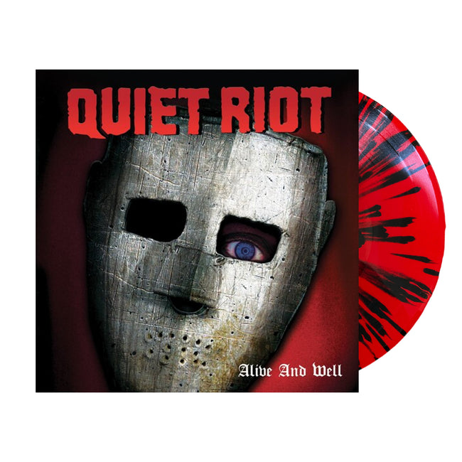 Quiet Riot - Alive and Well (Deluxe Edition, Red & Black Splatter)