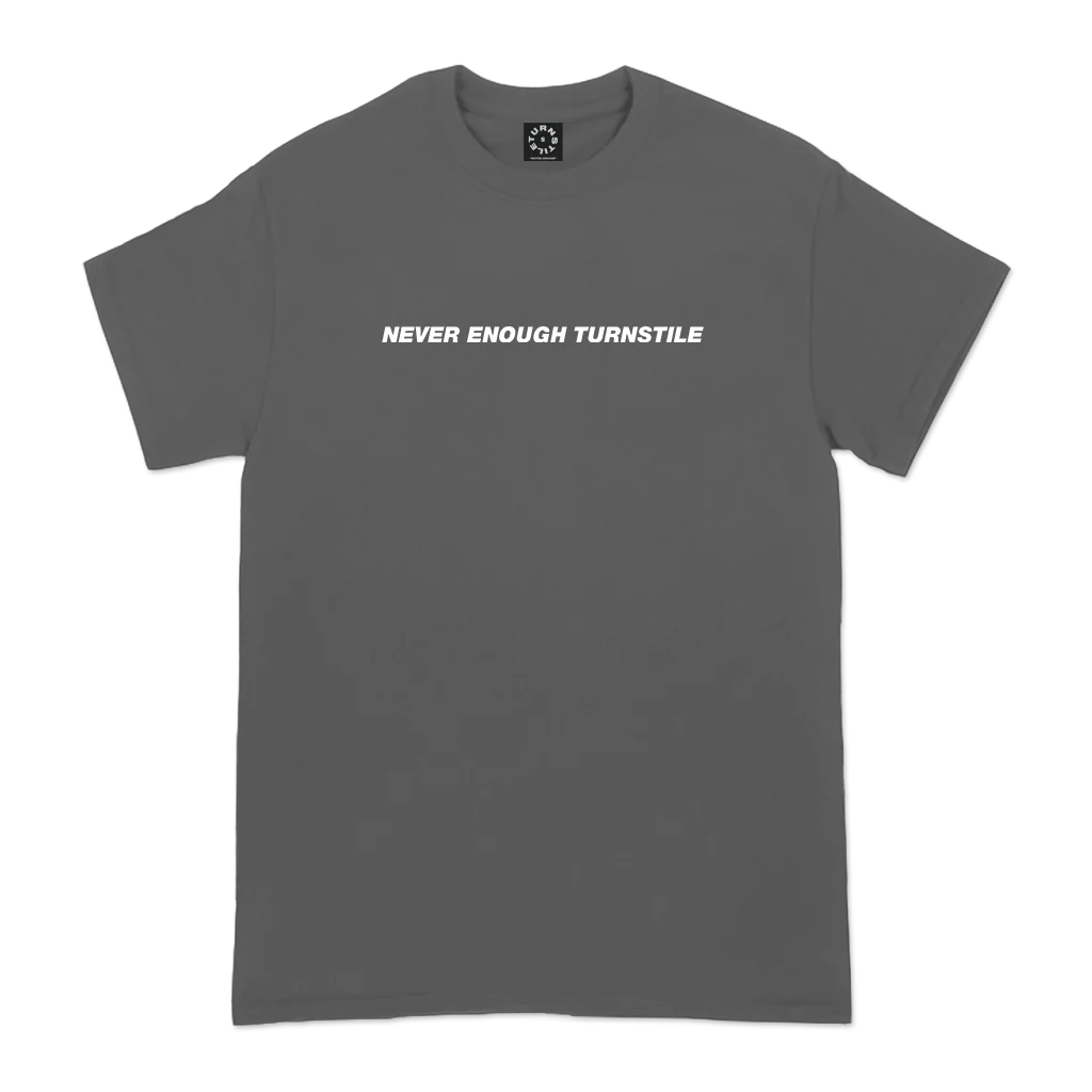 TURNSTILE "RIGHT PLACE RIGHT TIME" CHARCOAL TEE