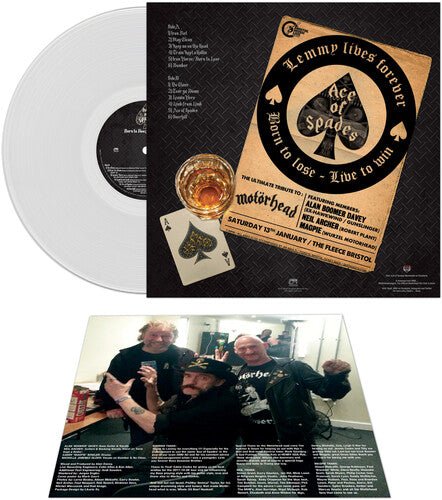 Ace of Spades - Born To Booze, Live To Sin: A Tribute To Motorhead (Clear Vinyl, Pre Order) - Gimme Radio