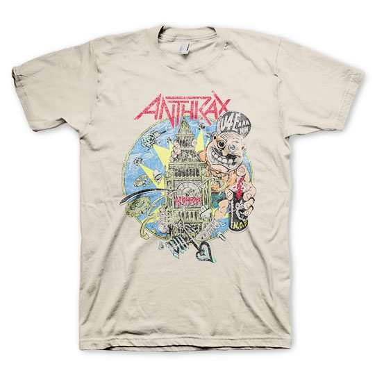 Anthrax London Tee – Gimme Radio