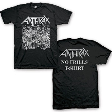 Anthrax No Frill Tee - Gimme Radio