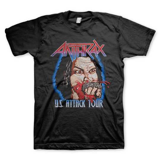 Anthrax U.S. Attack Tour Tee – Gimme Radio