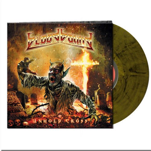 Bloodbound - Unholy Cross (Yellow/Black Marble) (Pre Order) - Gimme Radio