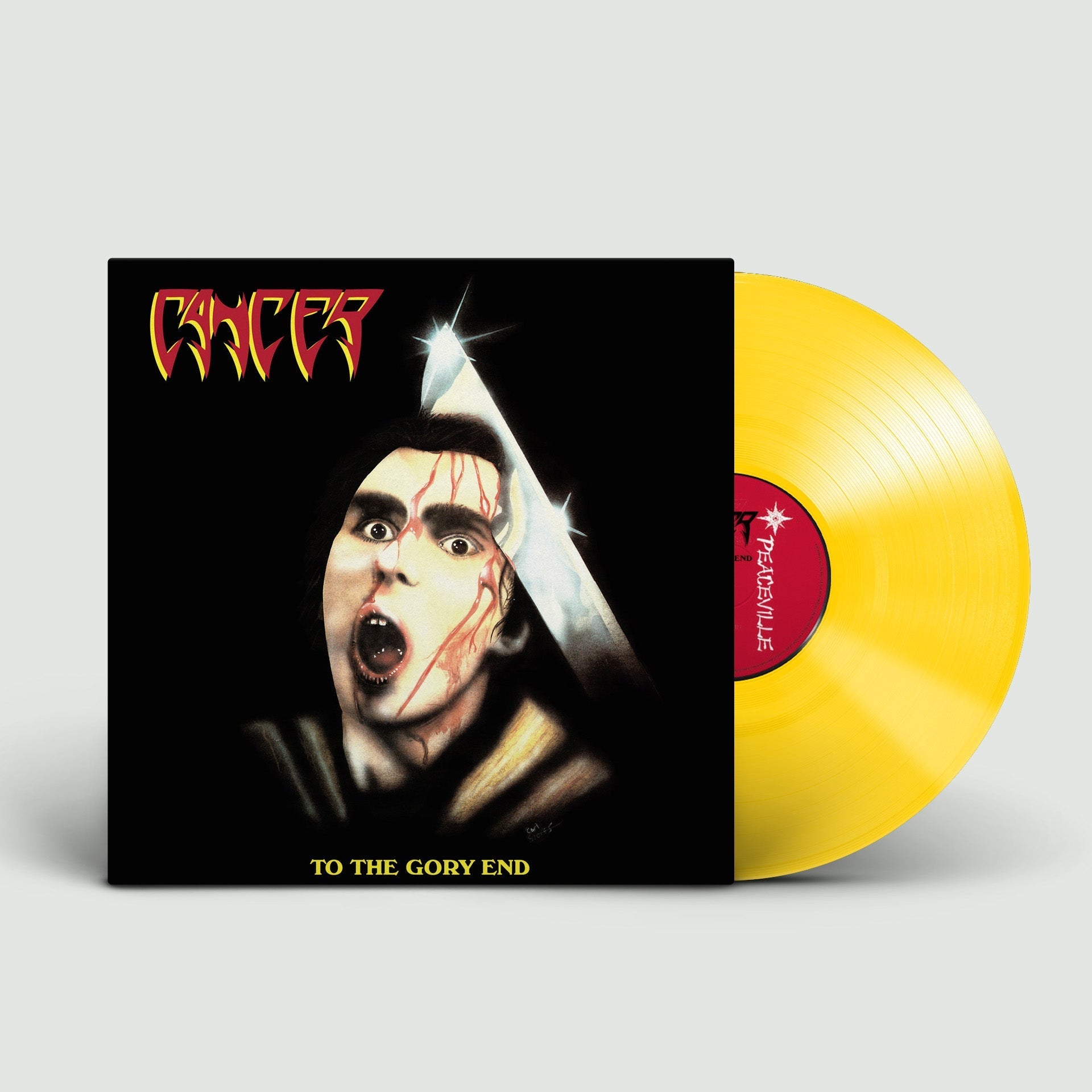 Cancer - To The Gory End: Transparent Yellow Vinyl (GMVC Exclusive