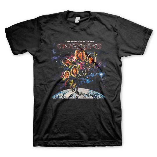 Europe Final Countdown Tee - Gimme Radio