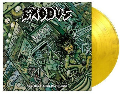 Exodus - Another Lesson In Violence (Ltd Yellow & Black Marble Colored Vinyl)