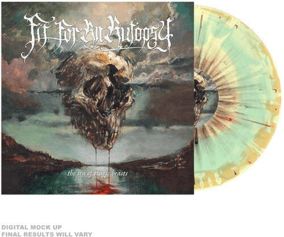 Fit for an Autopsy - The Sea of Tragic Beasts (Yellow, Mint & Orange Splatter)