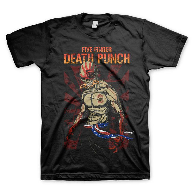 Five Finger Death Punch Patriotic Tee - Gimme Radio