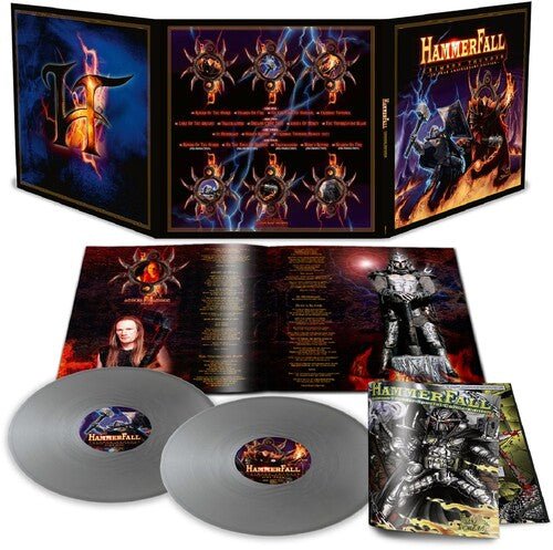Hammerfall - Crimson Thunder: 20 Year Anniversary Edition (Silver Vinyl, Pre Order) - Gimme Radio