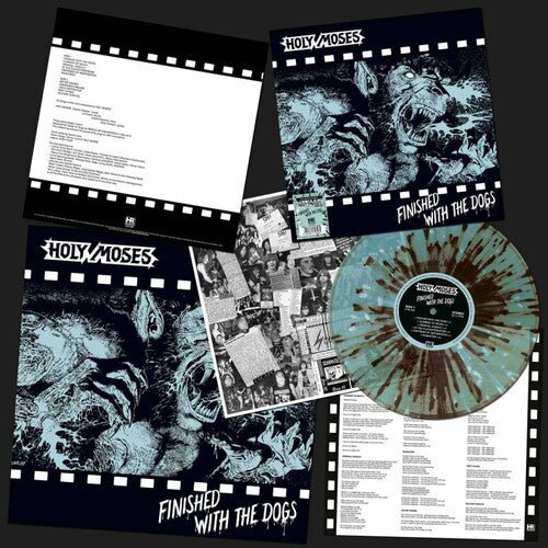 Holy Moses - Finished With The Dogs (Electiric Blue w/ Black & White Splatter) - Gimme Radio