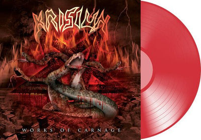 Krisiun - Works of Carnage (Transparent Red Vinyl)