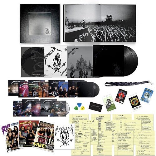 Metallica - (Remastered Deluxe Box Set)(5LP)(14CD)(6DVD) - Gimme Radio