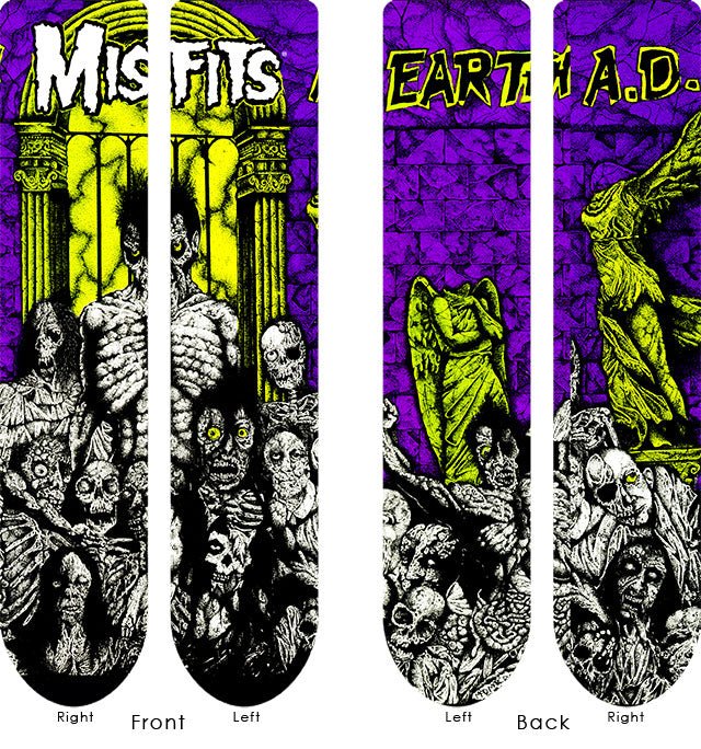 Misfits Earth A.D. Cover Socks - Gimme Radio
